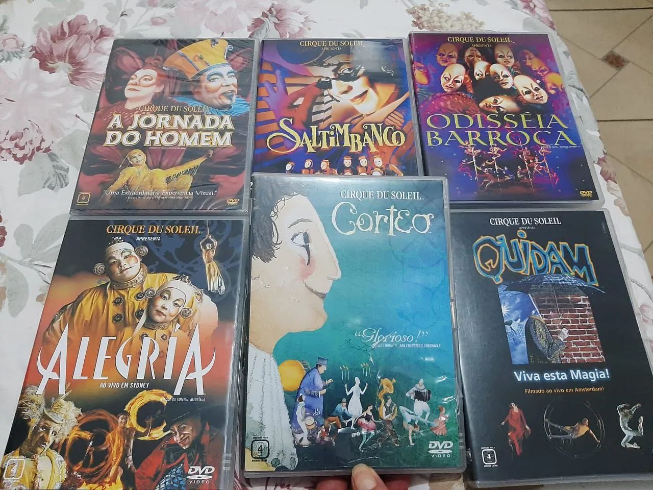 Dvds Circo de Soleil