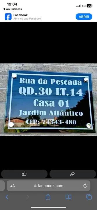 Placas comerciais residências 