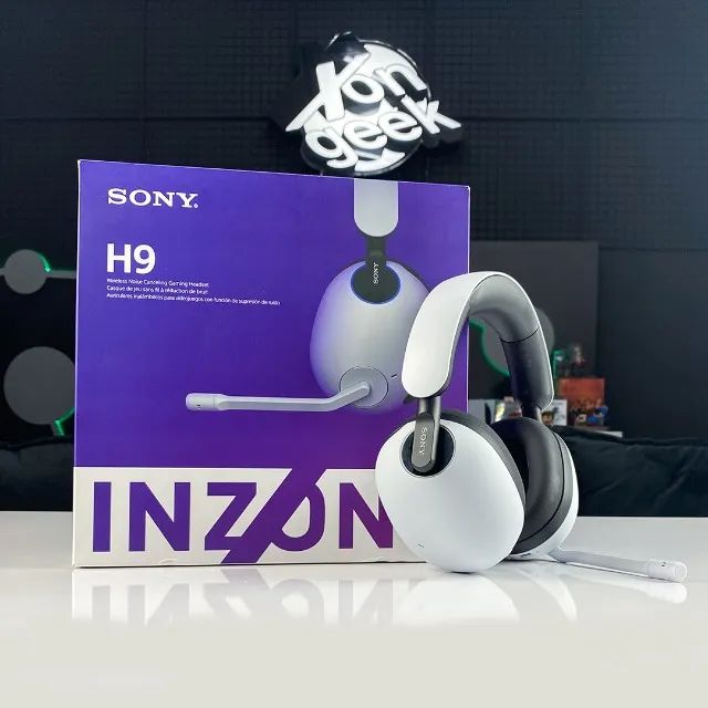 Headset Gamer Sem fio INZONE H9 | Sony - INZONE | Bateria Que Dura Até 32 Horas!