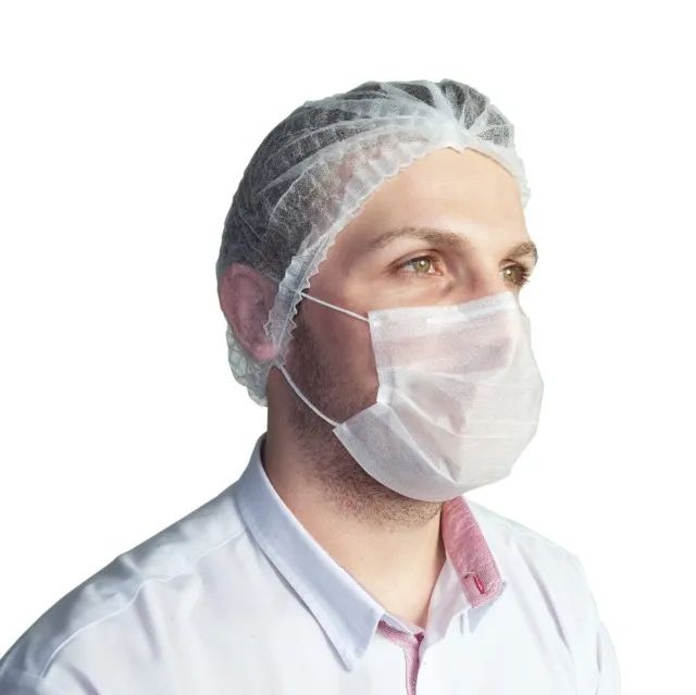 35 Pacotes de TOUCA SANFONADA TNT BRANCA 12UN/PCT - Foto 2