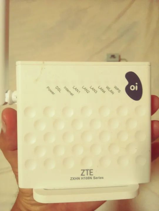 Roteador moden zte da oi.
