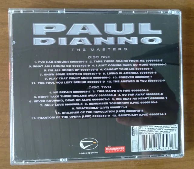 CD Paul Dianno - The Master (2 CDs special edition) [Iron Maiden] - Foto 3