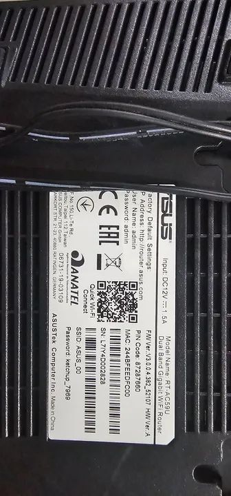 Roteador Asus RTAC59U AC1500 V1 - Foto 2