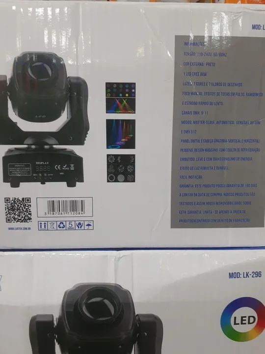 Iluminação pra palco 60W 