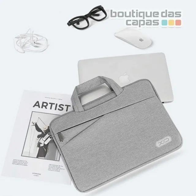 Bolsa Maleta com Alça para Notebook Macbook Laptop 14 Polegadas Resistente a Agua CB01 XO
