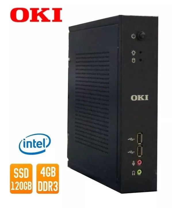 Mini PC Oki Intel 4GB DDR3 SSD 120GB