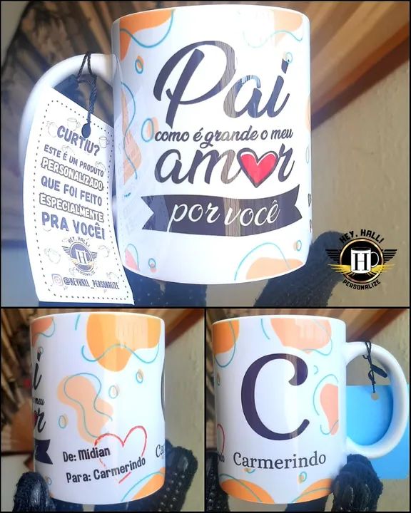 Caneca personalizadas - Sua ideia! - Foto 6