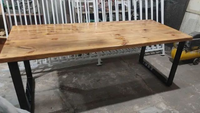 Mesa estilo industrial  - Foto 2