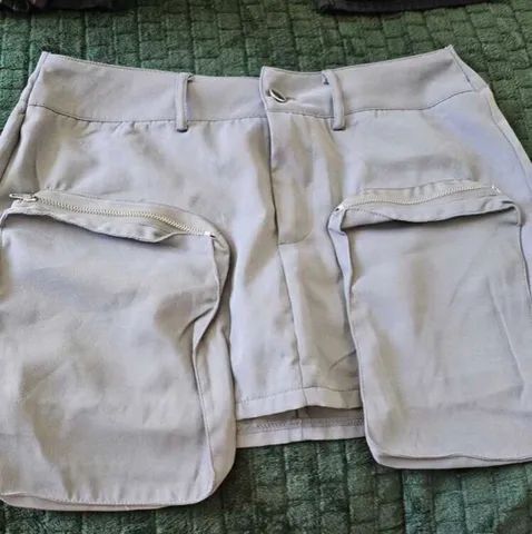 Saia curta cargo stilosa TAM 42 - Foto 6