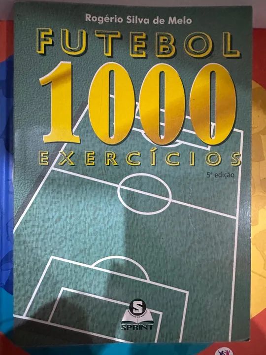 livro 1000 exercícios de futebol 