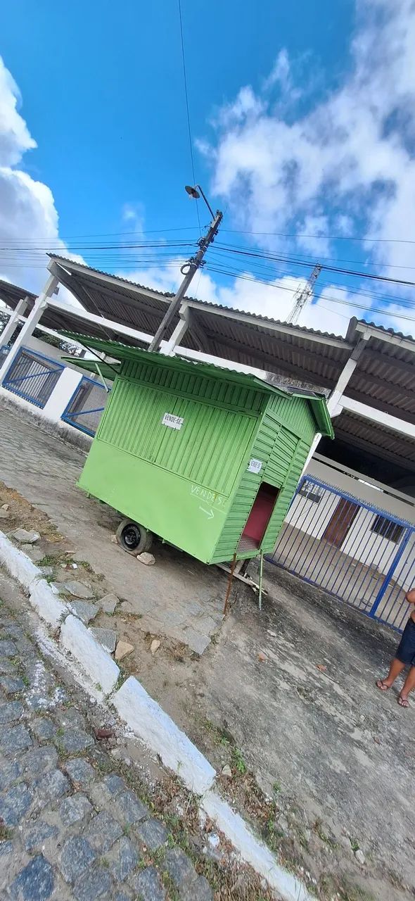 Trailer/Carrinho Comercial Verde