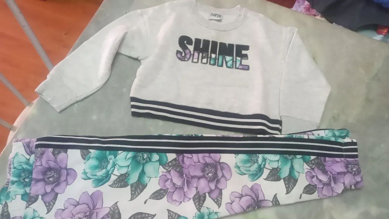 Conjunto Infantil Shine Floral