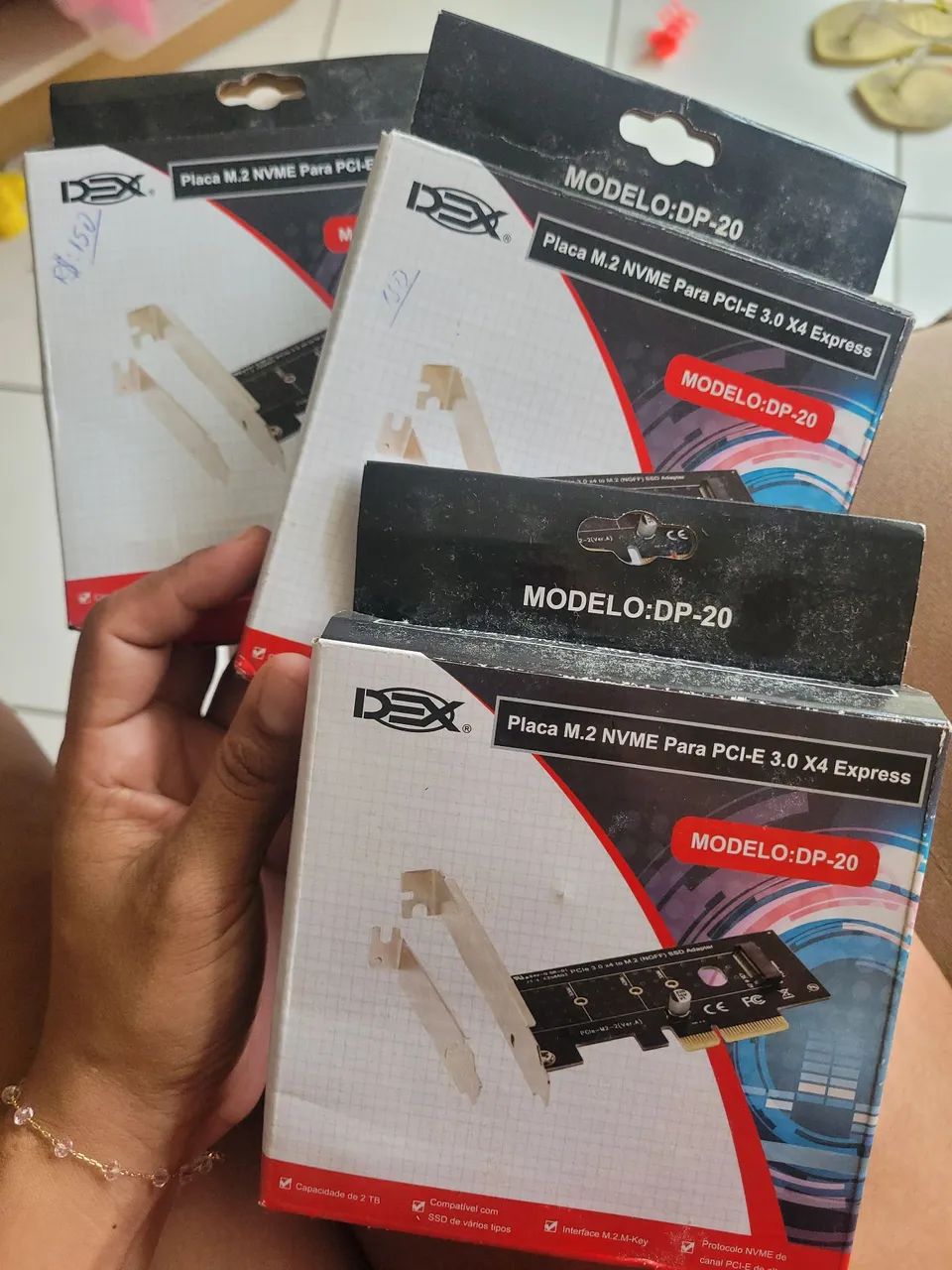 Vendo placas m.2 novas