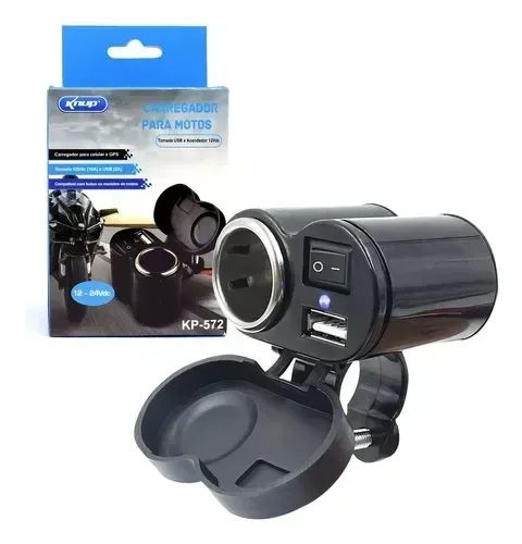 CARREGADOR DE MOTO KP-572