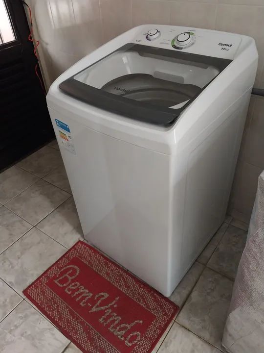 Máquina de Lavar 11Kg Consul, Semi-Nova! Exc. Estado! Entrega Grátis +Garantia! - Foto 4