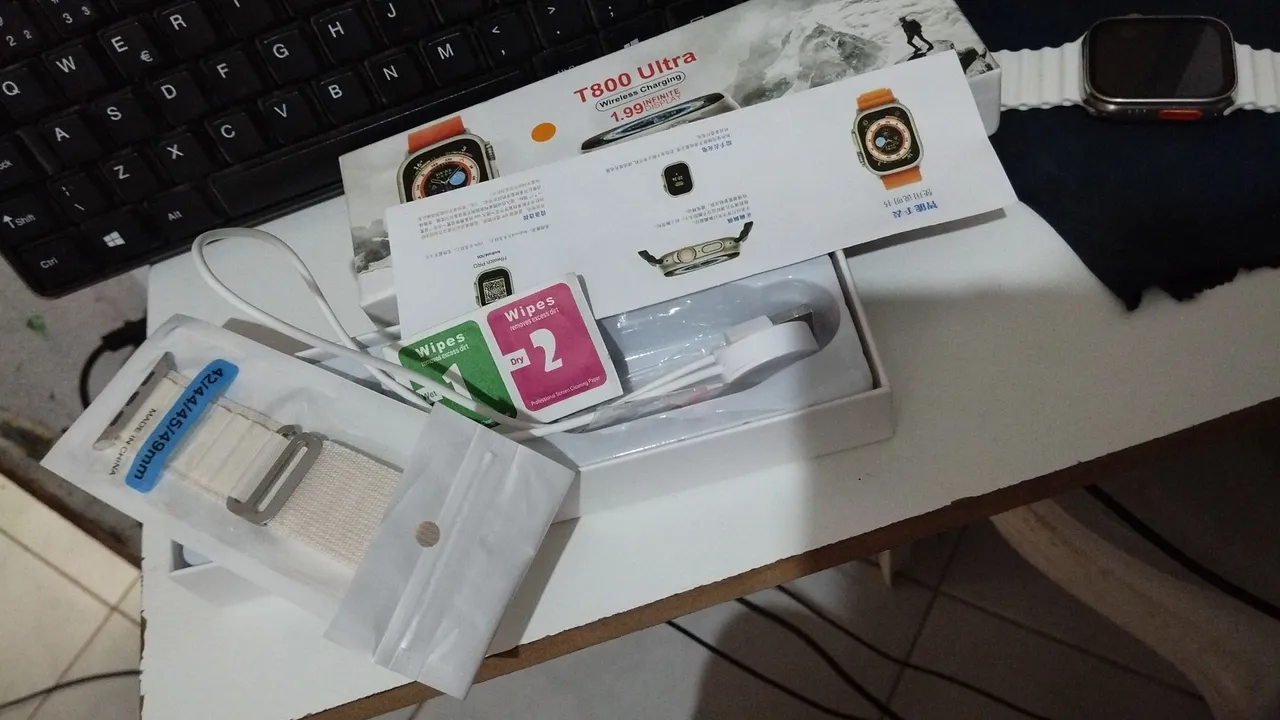 VENDE-SE SMARTWATCH ULTRA T800 SEMI-NOVO