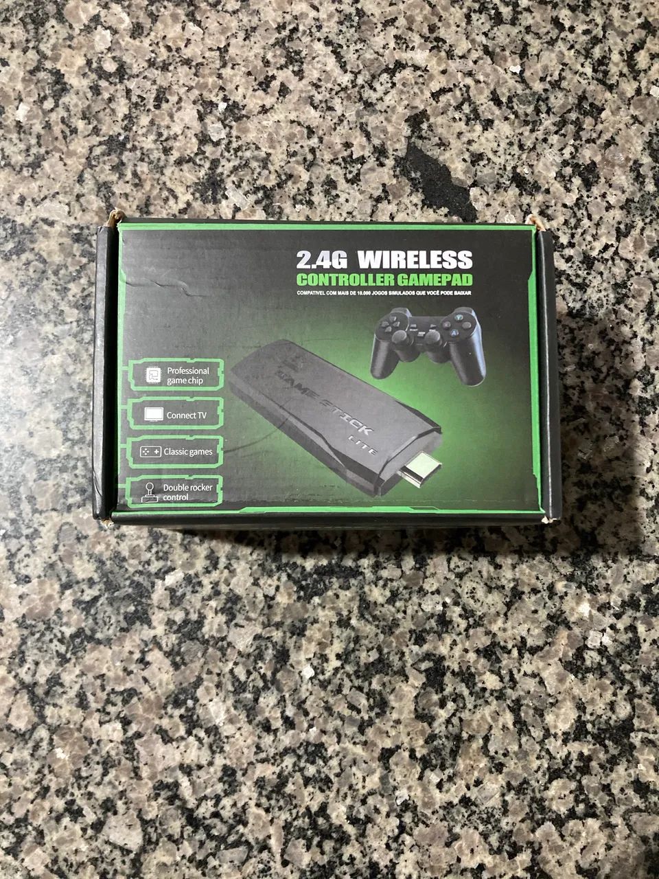 ideogame Stick 4K 20000 Jogos Retro Classicos + 2 Controles Sem Fio