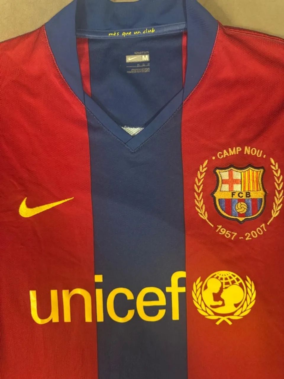 Camisa Barcelona 2007/08 - Foto 3