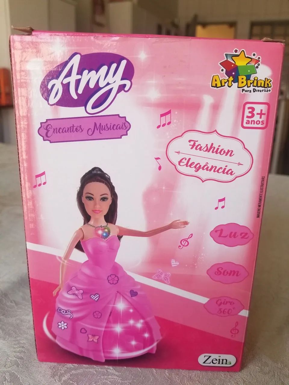 Abajur e Bailarina Amy - "NOVA"