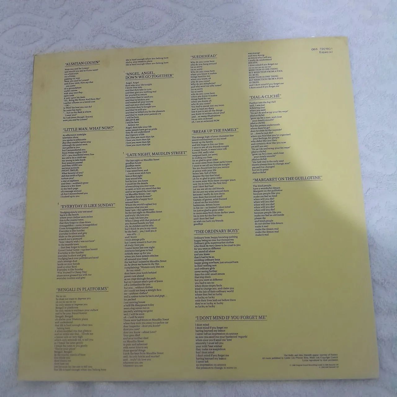 Lp Morrissey Viva Hate impecável.  - Foto 4