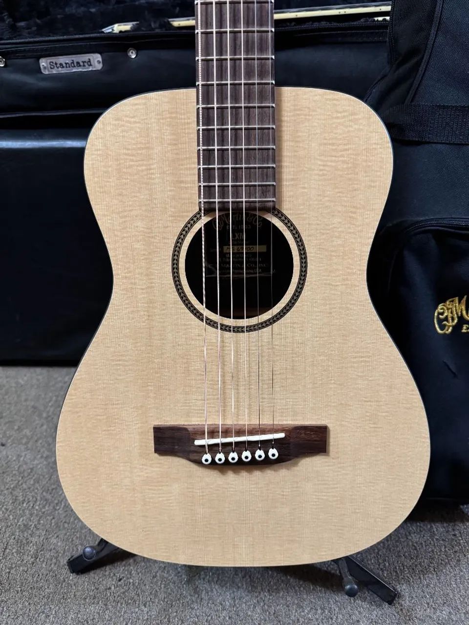 Violão Martin Little LXM elétrico sonitone ANALISO TROCAS - Foto 3