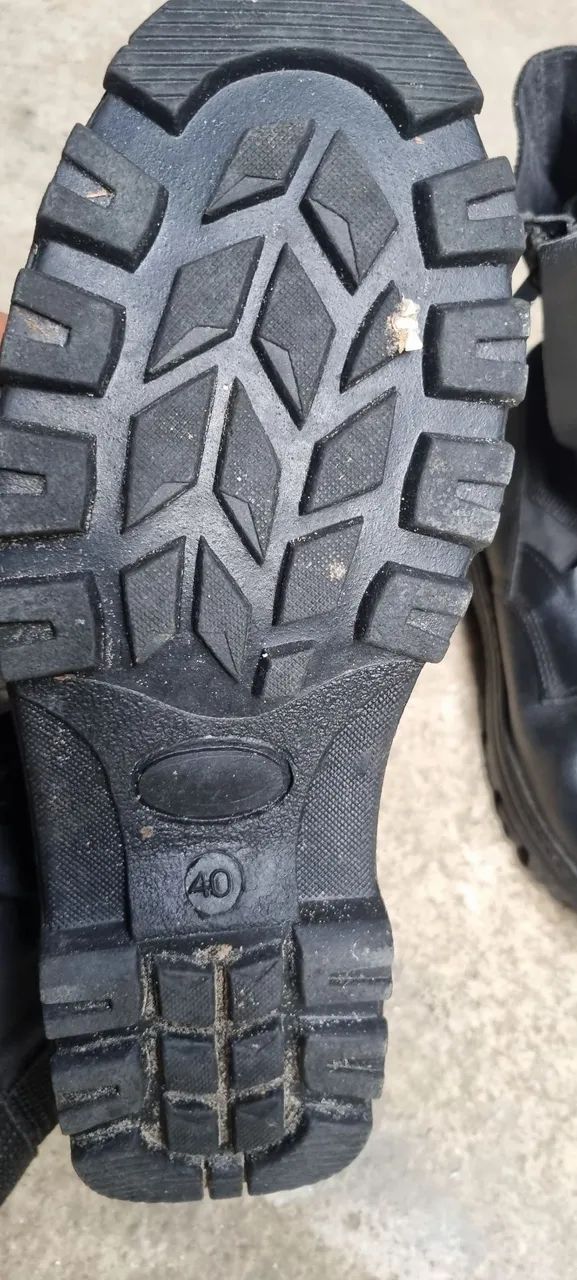 Botas Táticas Preta - Nova - Foto 4