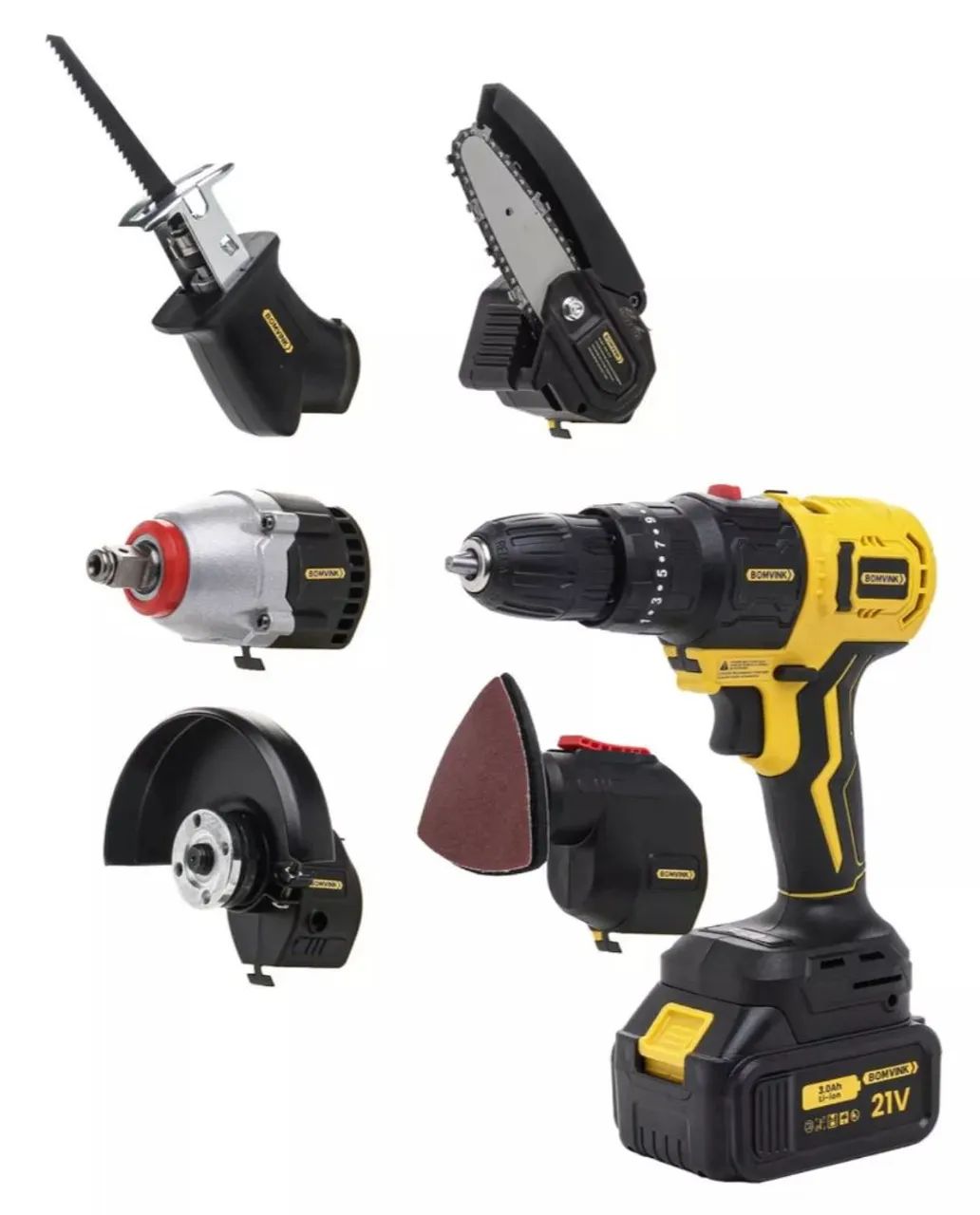 Parafusadeira Multifuncional 6 em 1 - BOM-9712 - Foto 4