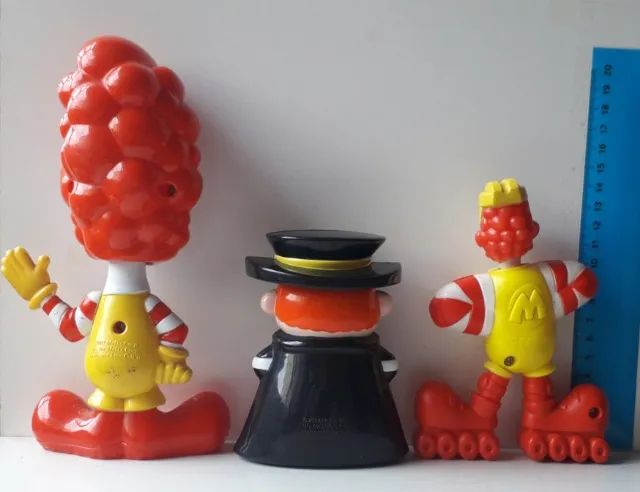 3 Bonecos McDonald's (usado) - Foto 2