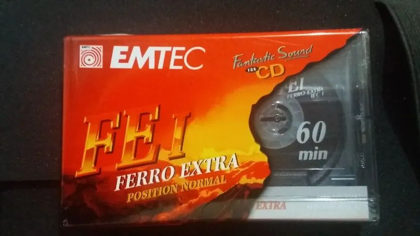 Fita Cassete (Lacrada Raridade)