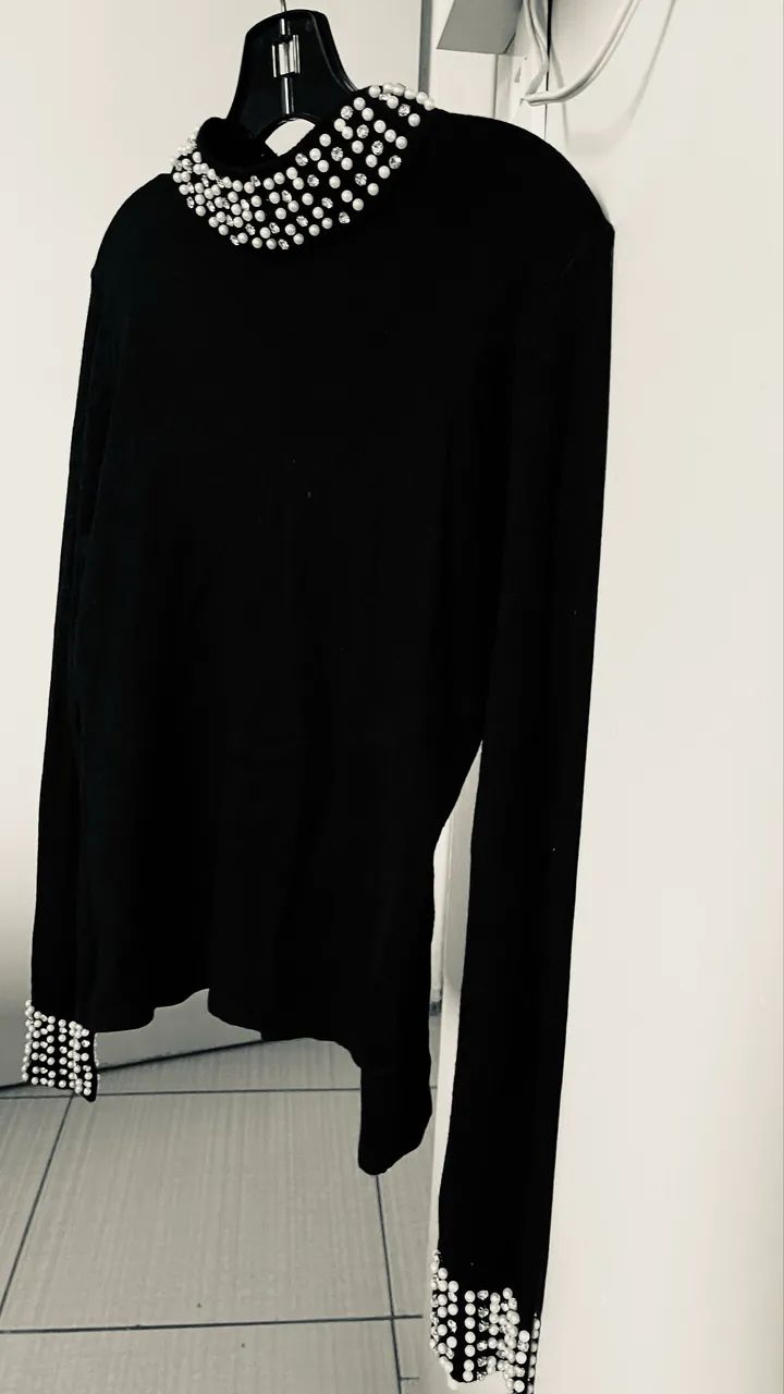 Blusa preta  - Foto 4