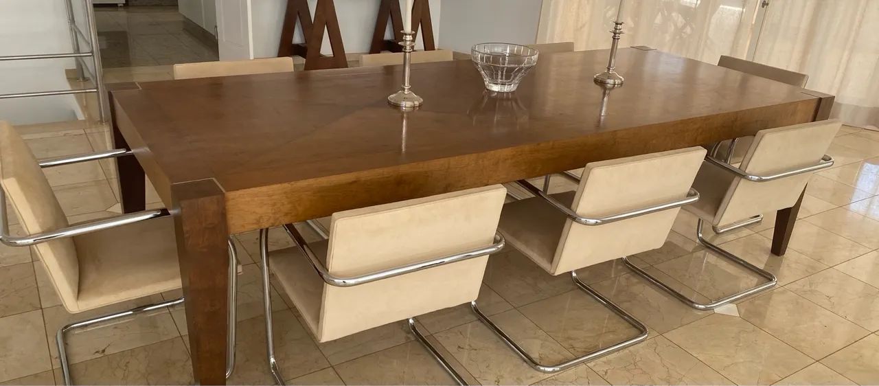 Mesa jantar com 8 cadeiras  - Foto 3