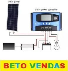 Controlador De Energia Solar Mppt De 100A