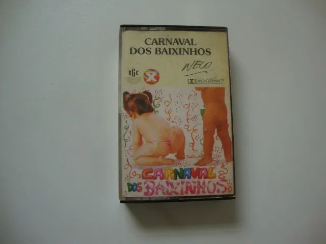 Fita K-7 Carnaval dos Baixinhos (Xuxa) 1989.