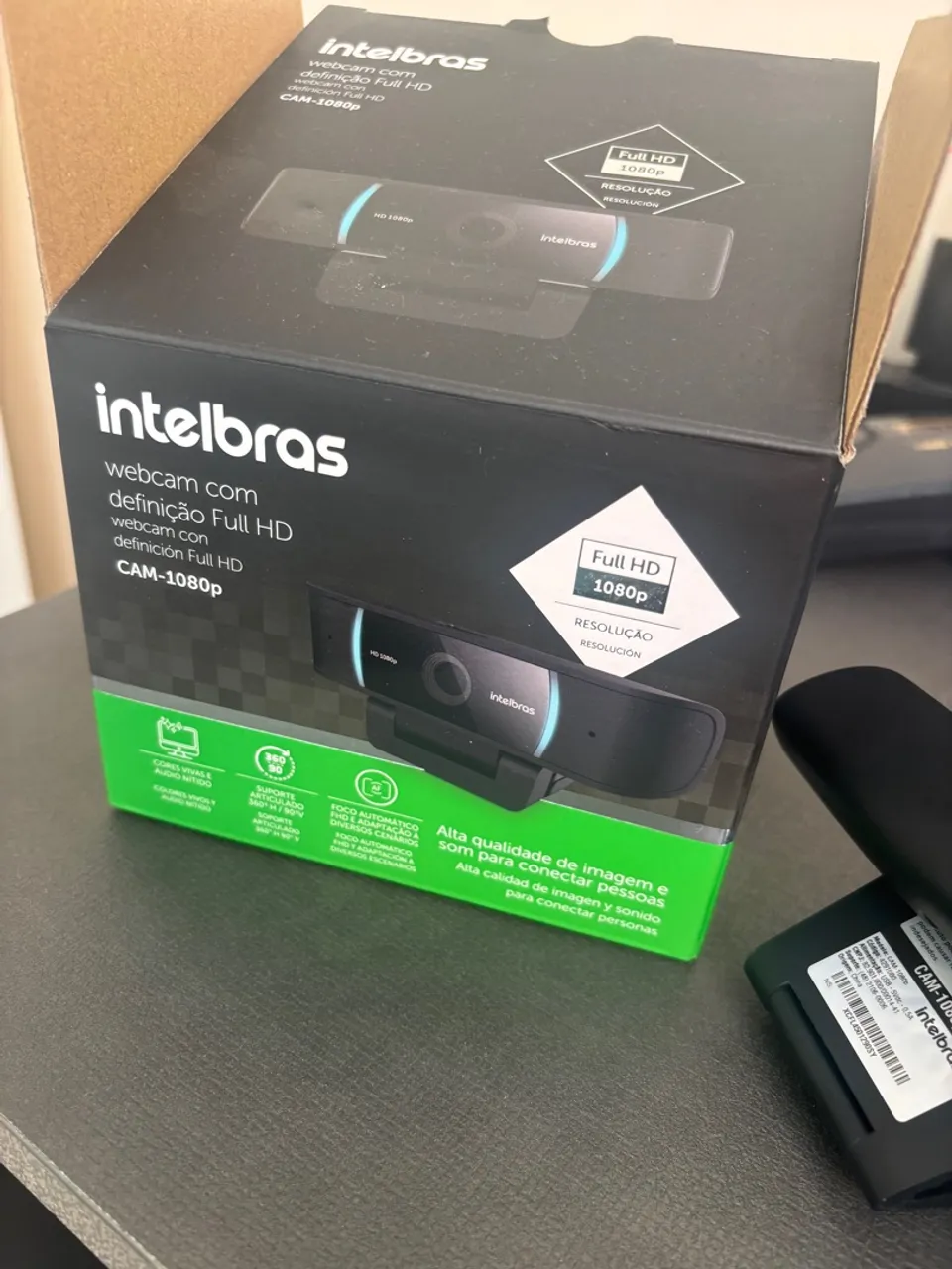 Webcam Intelbras CAM-1080p Full HD