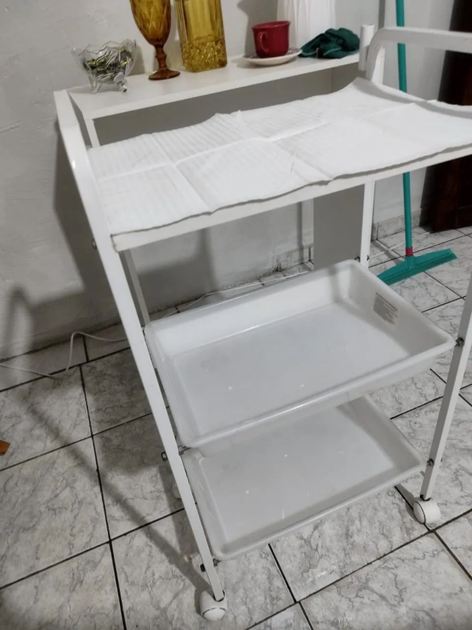 Carrinho Auxiliar  BRANCO 