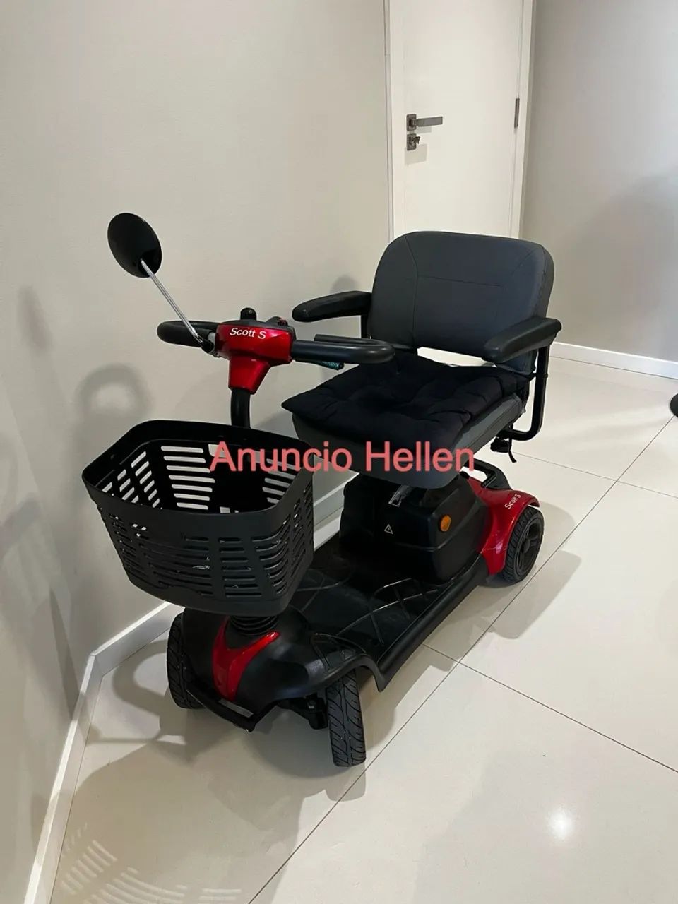 Cadeira Motorizada Scooter Elétrica Desmontável Scott S Até 136kg Ottobock