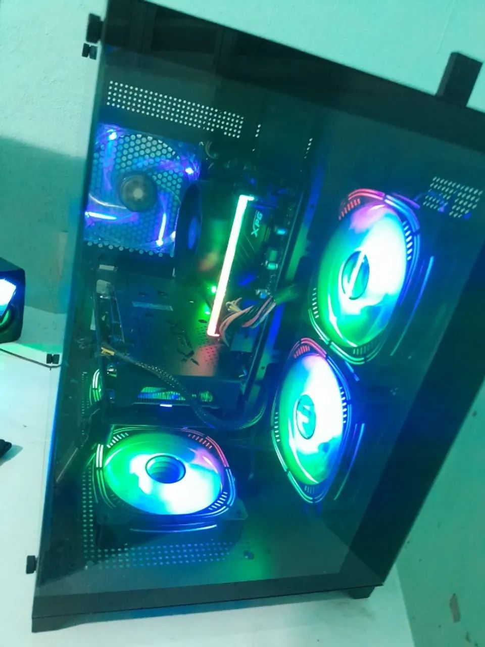 PC GAMER ULTIMA GERAÇÃO RODA TUDO ( RX7600 ) - Novo peças na garantia caixa etc