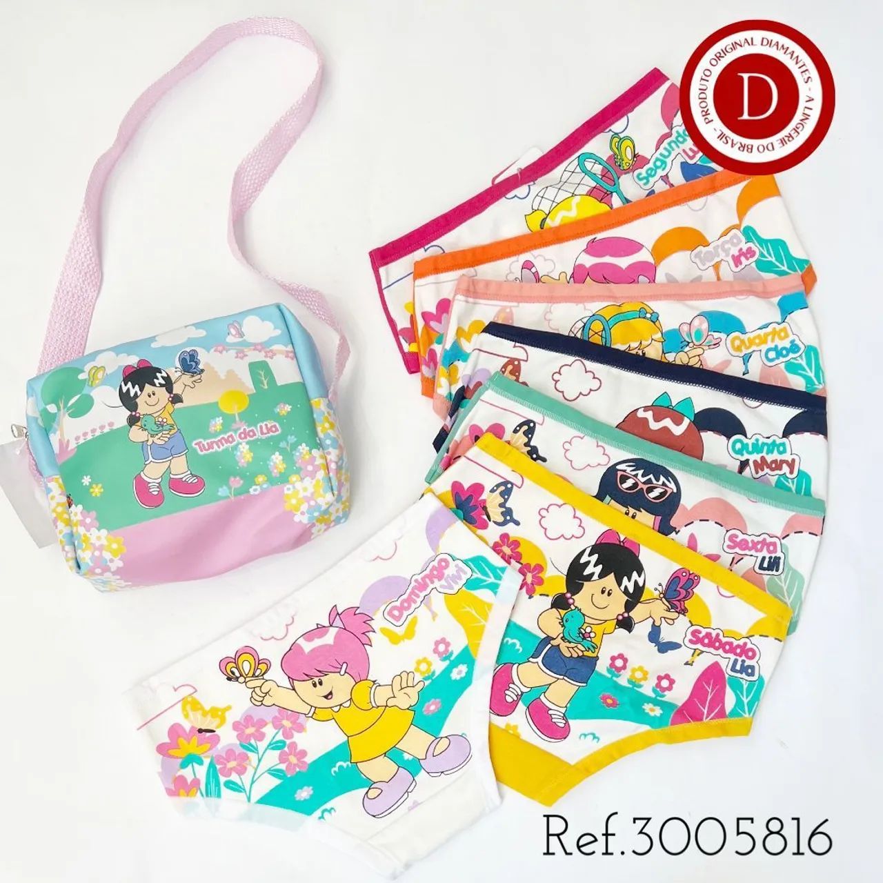 Calcinhas Turma da Lia - 7 peças