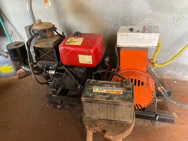 Grupo Gerador Motor Tramontini Diesel Alternador Bambozzi 20 kva monofásico painel c/ QTA - Foto 4