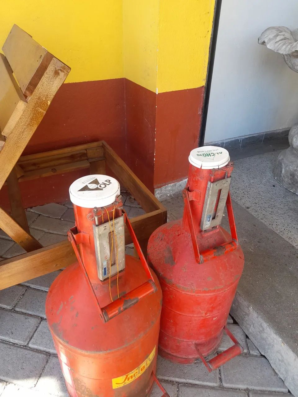  Galão aferidor de Combustível Vintage - Texaco e Atlantic preço unitário  - Foto 5