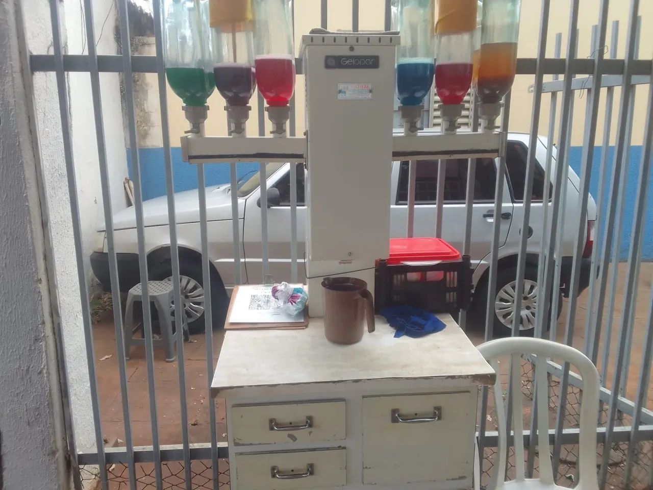 Máquina de sorvete americano64292683426689122