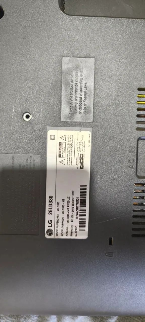 Tv LG 26 POLEGADAS  - Foto 4