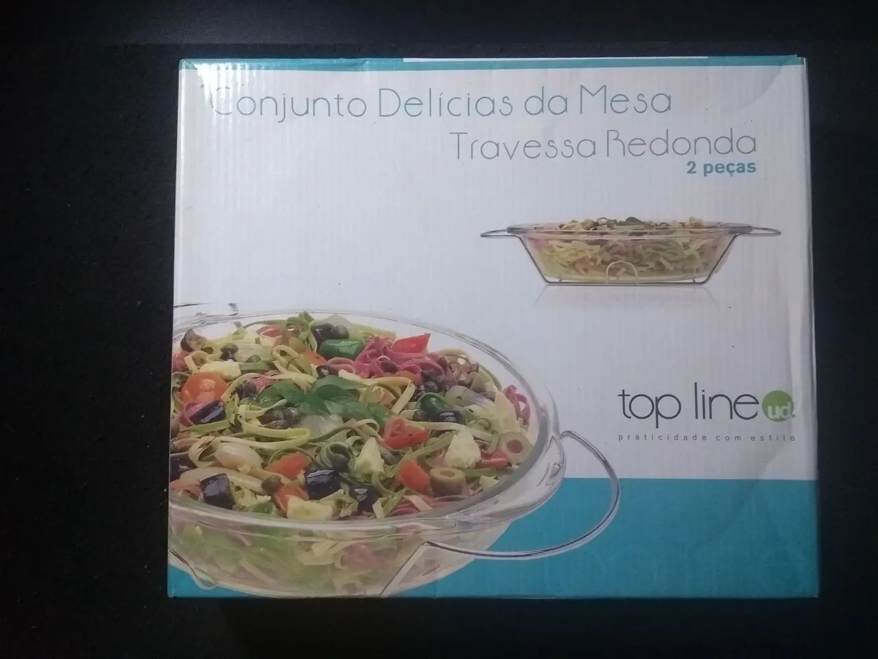 Conjunto Delícias da Mesa | Assadeira Refratária | Top Line | Vintage | Novo