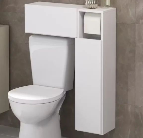 Confecção Própria - Armário de banheiro para vaso sanitário 