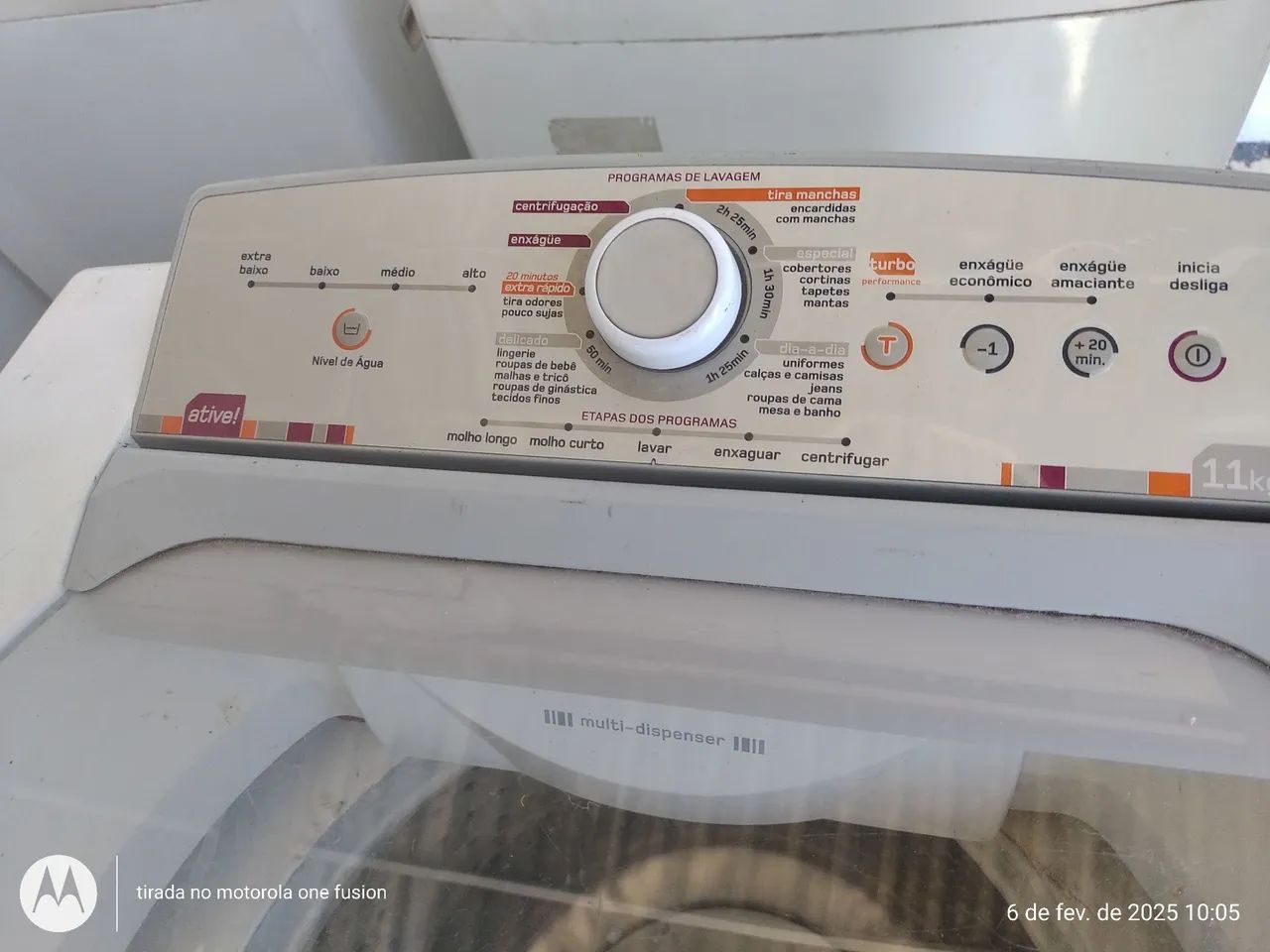 LAVADORA BRASTEMP ATIVE 11KLS 220V