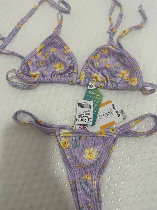 Biquíni Floral lilás 