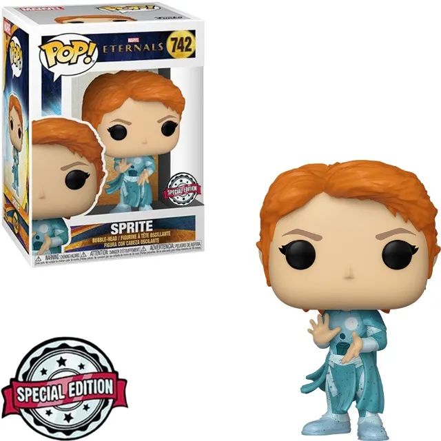 Funko Pop Eternals Sprite 742 Novo Original - Foto 3