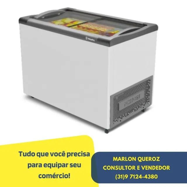 Congelador Horizontal 388 Litros MetalFrio