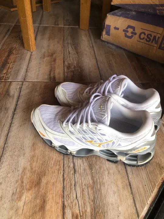 Tênis Mizuno Wave Rider Branco - Foto 2