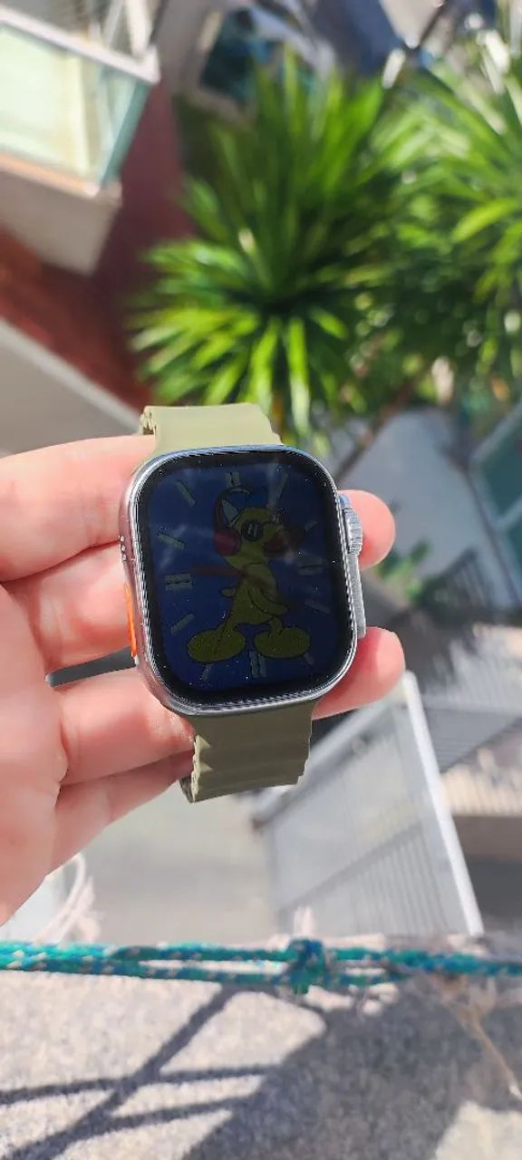 SMARTWATCH ULTRA COM PULSEIRA EXTRA  - Foto 5